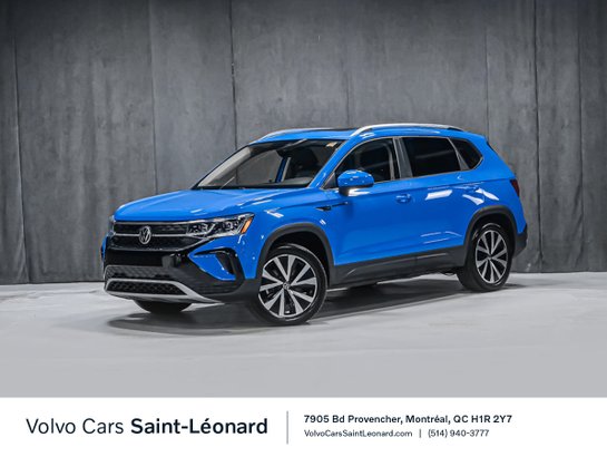 Volkswagen Taos HIGHLINE 2022 Bleu
