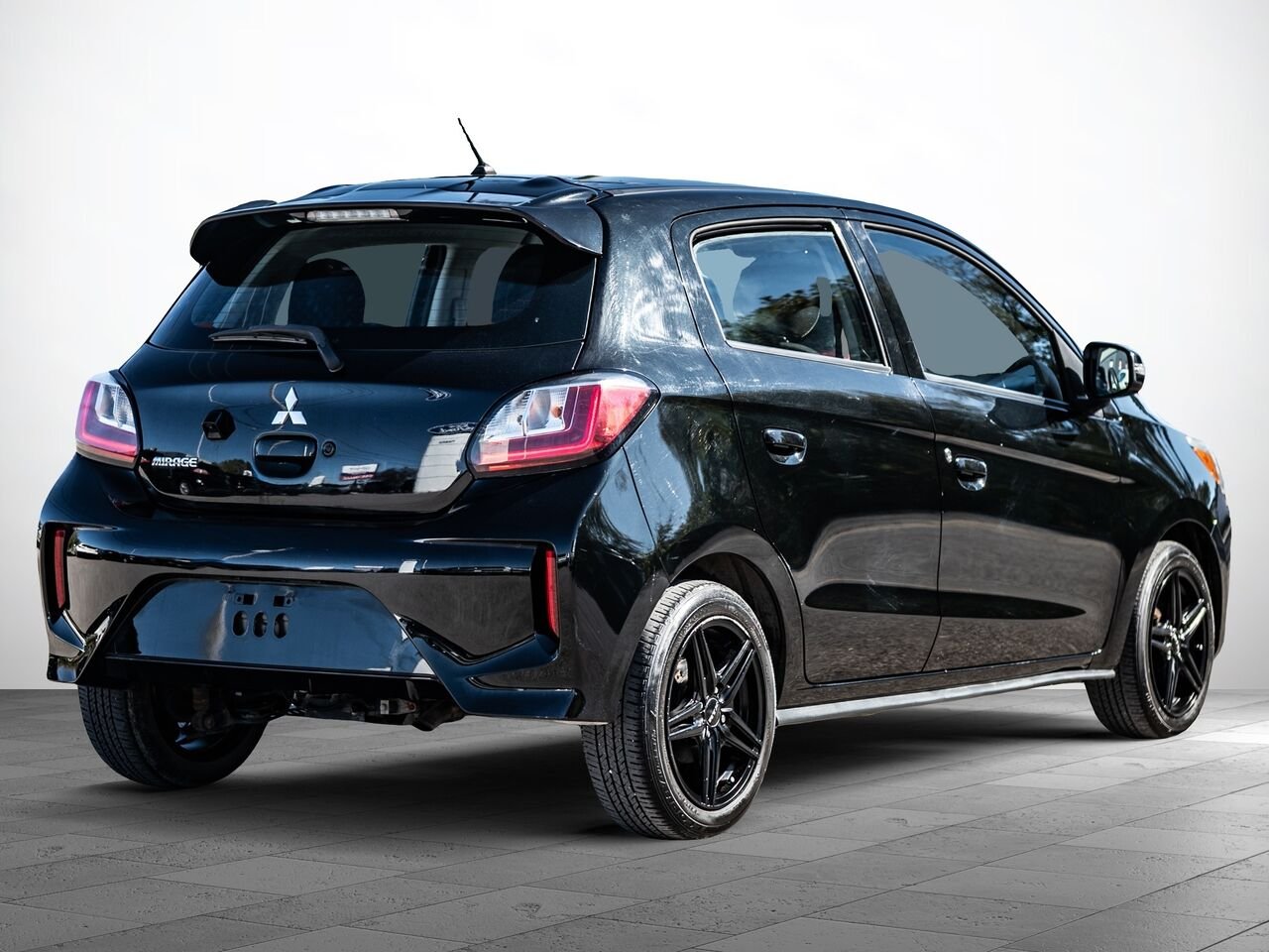 2021 Mitsubishi Mirage Black Sainte-Julienne - photo #6