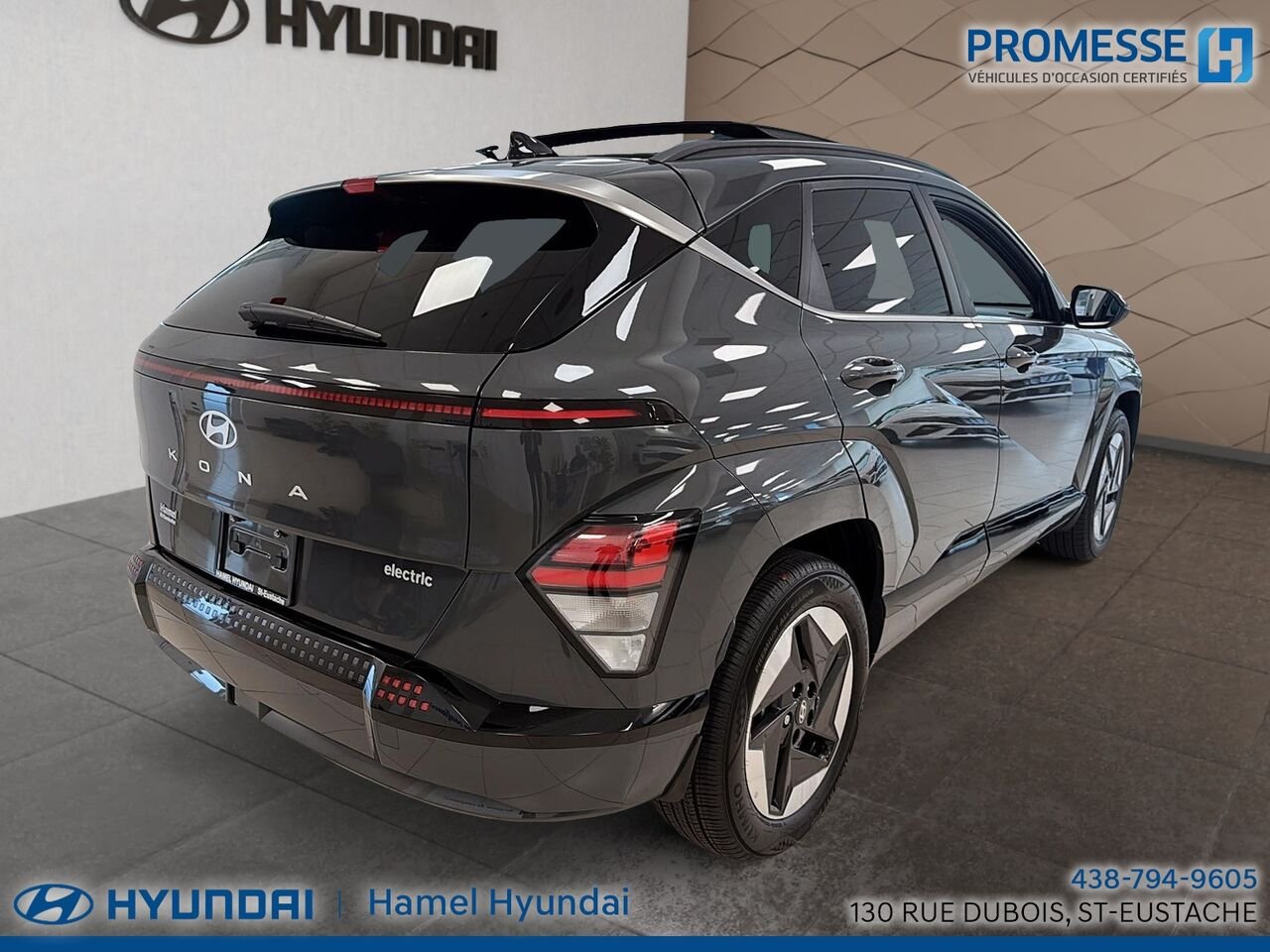 Hyundai Kona électrique 2025 Gris Saint-Eustache - photo #2