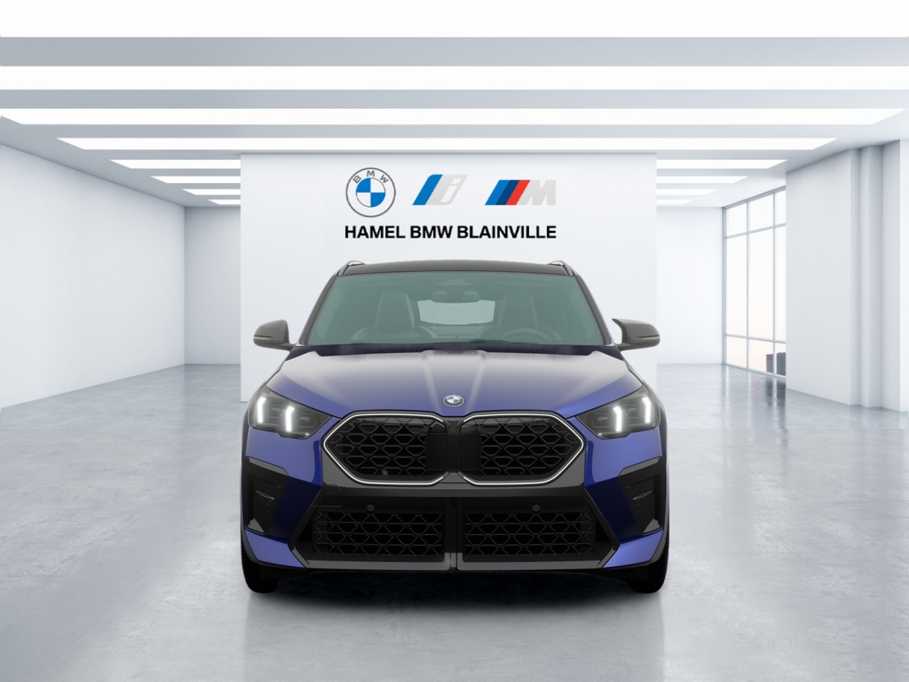 2026 BMW X2 xDrive28i Frozen Portimao Blue Metallic Blainville - photo #2