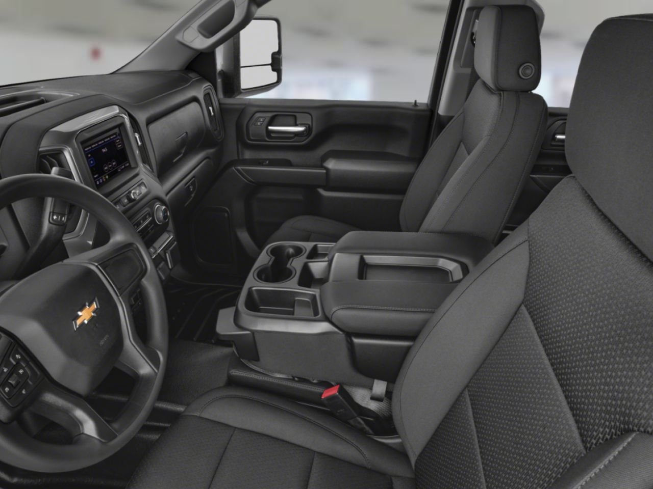 2026 Chevrolet Silverado 2500HD Custom cabine multiplace 4RM 172 po Black Thetford Mines - photo #9