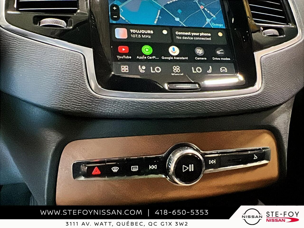 2024 Volvo XC90 Recharge PLUS BRIGHT THEME White Ste-Foy - photo #14