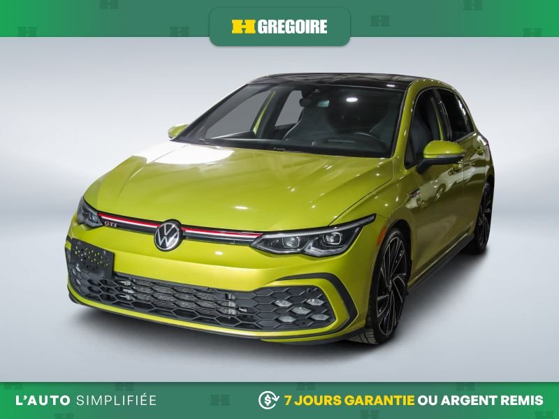 2022 Volkswagen Golf GTI Yellow Blainville - photo #2