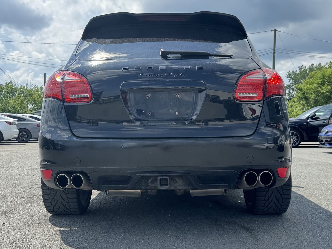Porsche Cayenne Turbo 2011 Noir Granby - photo #5