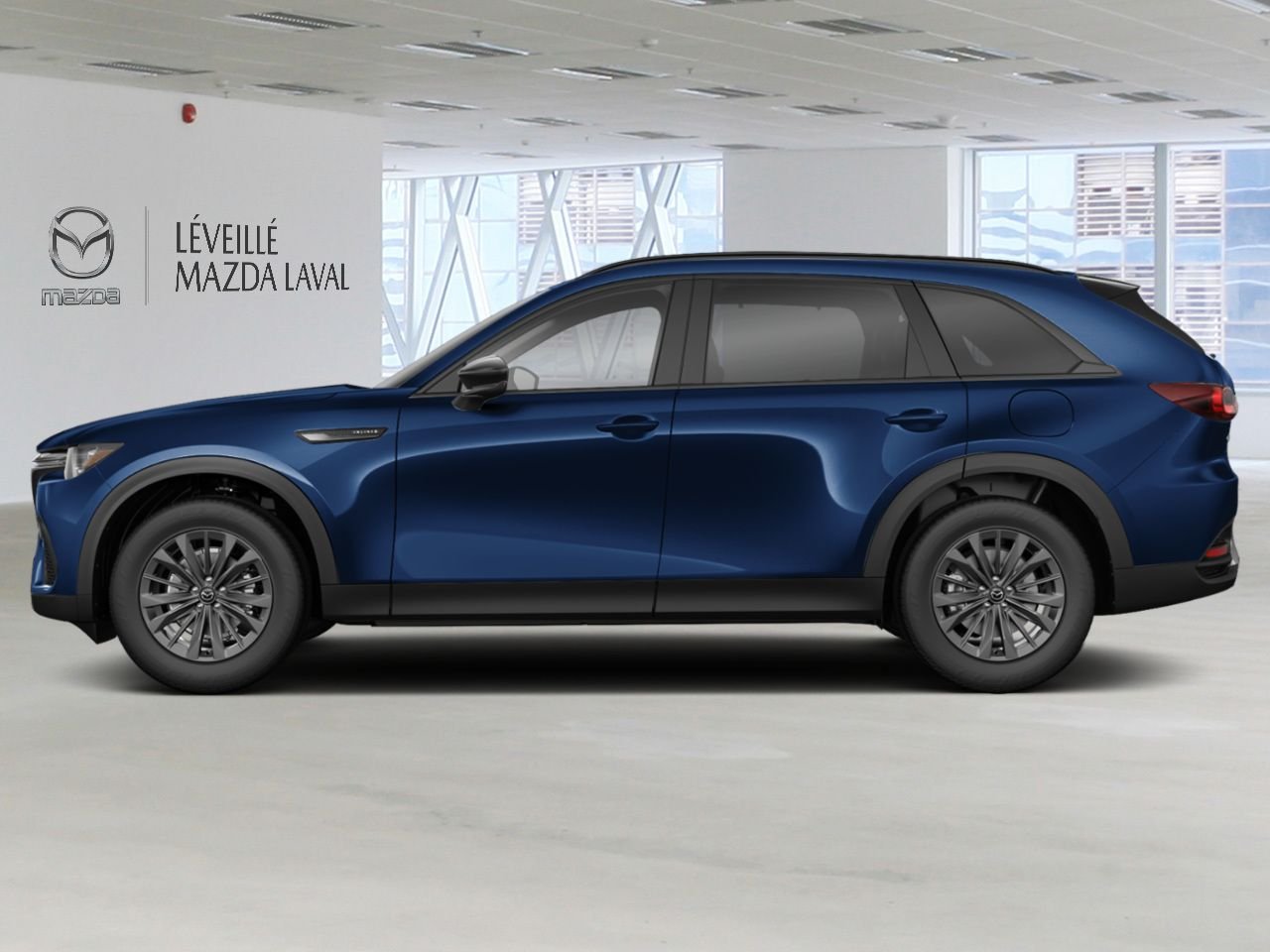 2026 Mazda CX-70 MHEV GS-L TI Deep Crystal Blue Mica Laval - photo #1