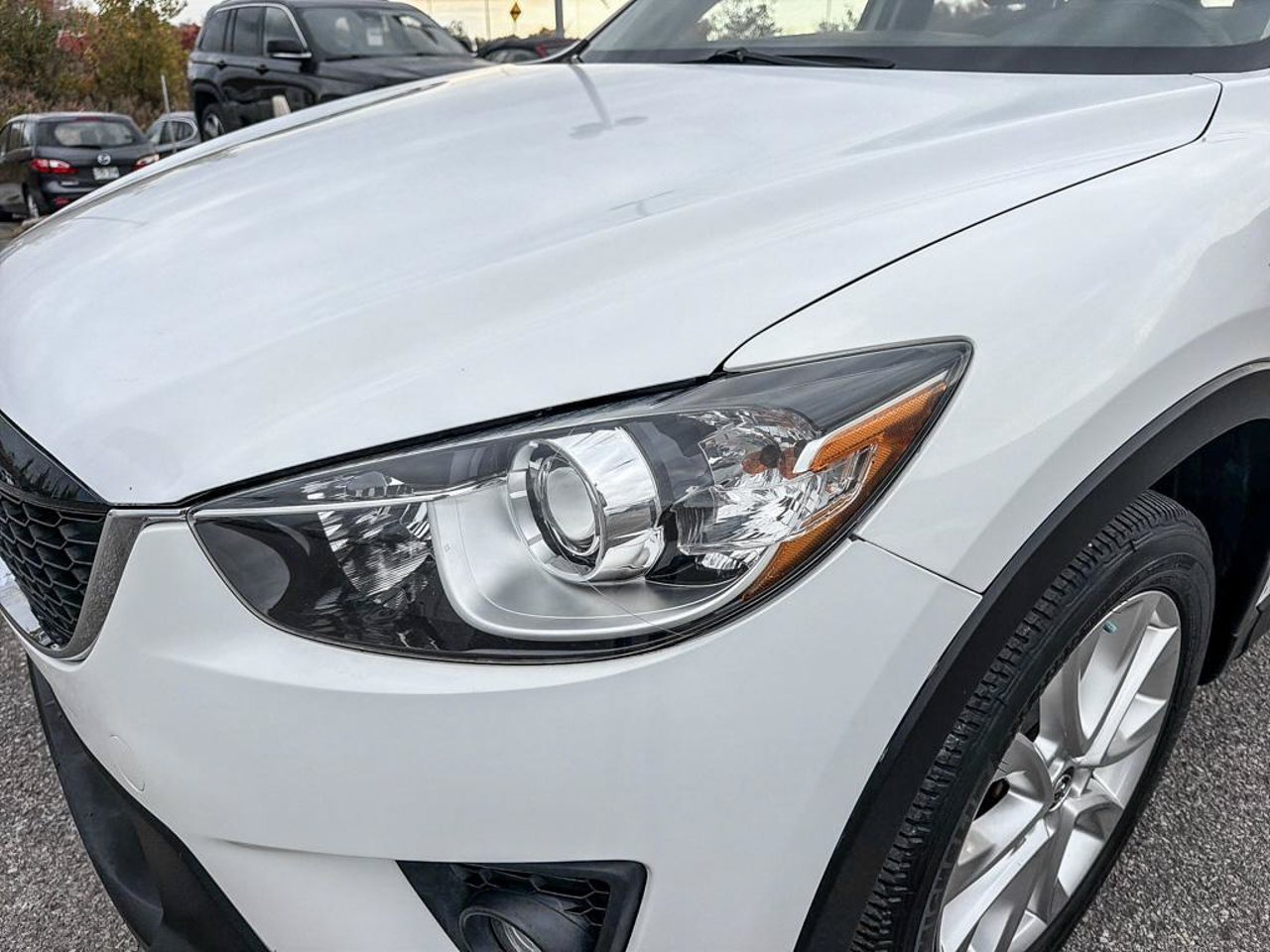 2014 Mazda CX-5 JM3KE4DY3E0318517 White Mirabel - photo #10