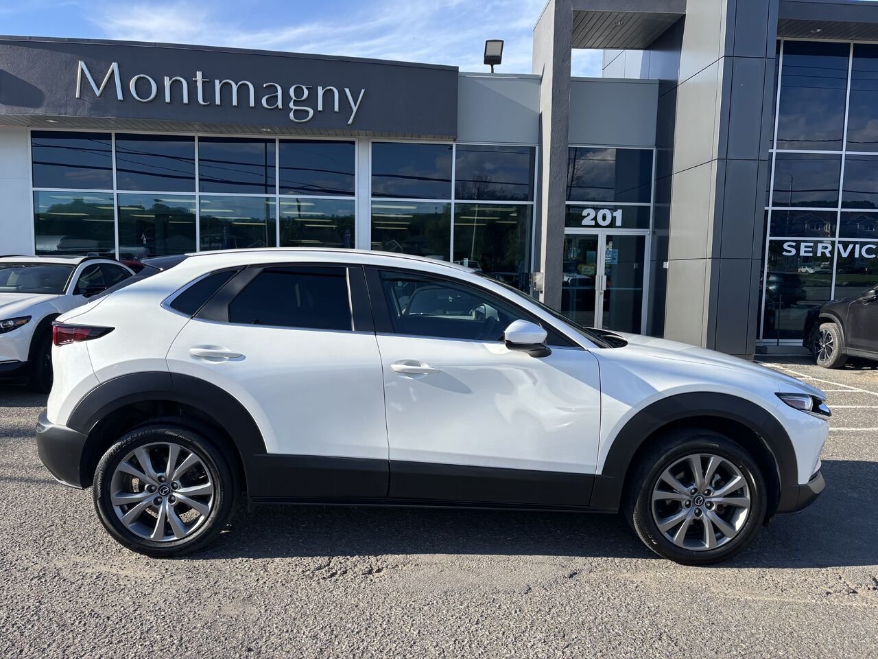 Mazda CX-30 GS TI 2025 Blanc Montmagny - photo #3