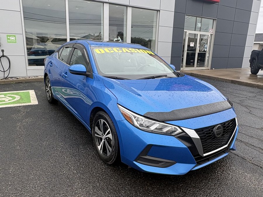 Nissan Sentra SV CVT 2021 Bleu