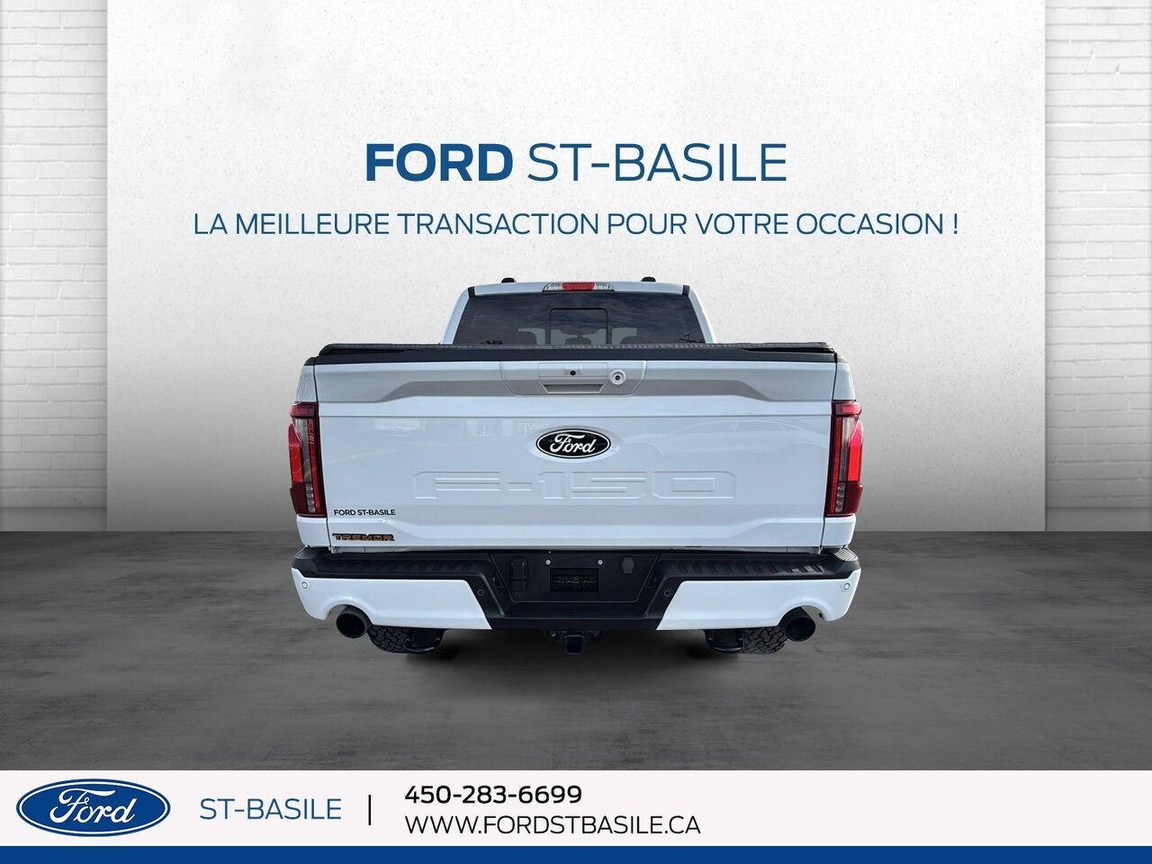 Ford F-150 2024 Blanc Saint-Basile-le-Grand - photo #6