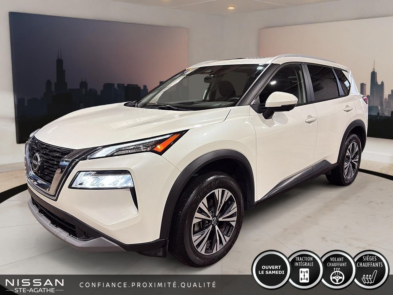 2023 Nissan Rogue White Saint-Jérôme - photo #0