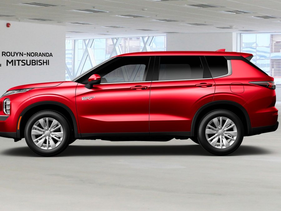 Mitsubishi Outlander PHEV ES S-AWC 2026 Fini taillé diamant Rouge de qualité supérieure
