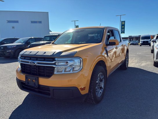 2022 Ford Maverick LARIAT SUPERCREW 4X4 AIR CAMERA TOIT CUIR TOW PACK Orange