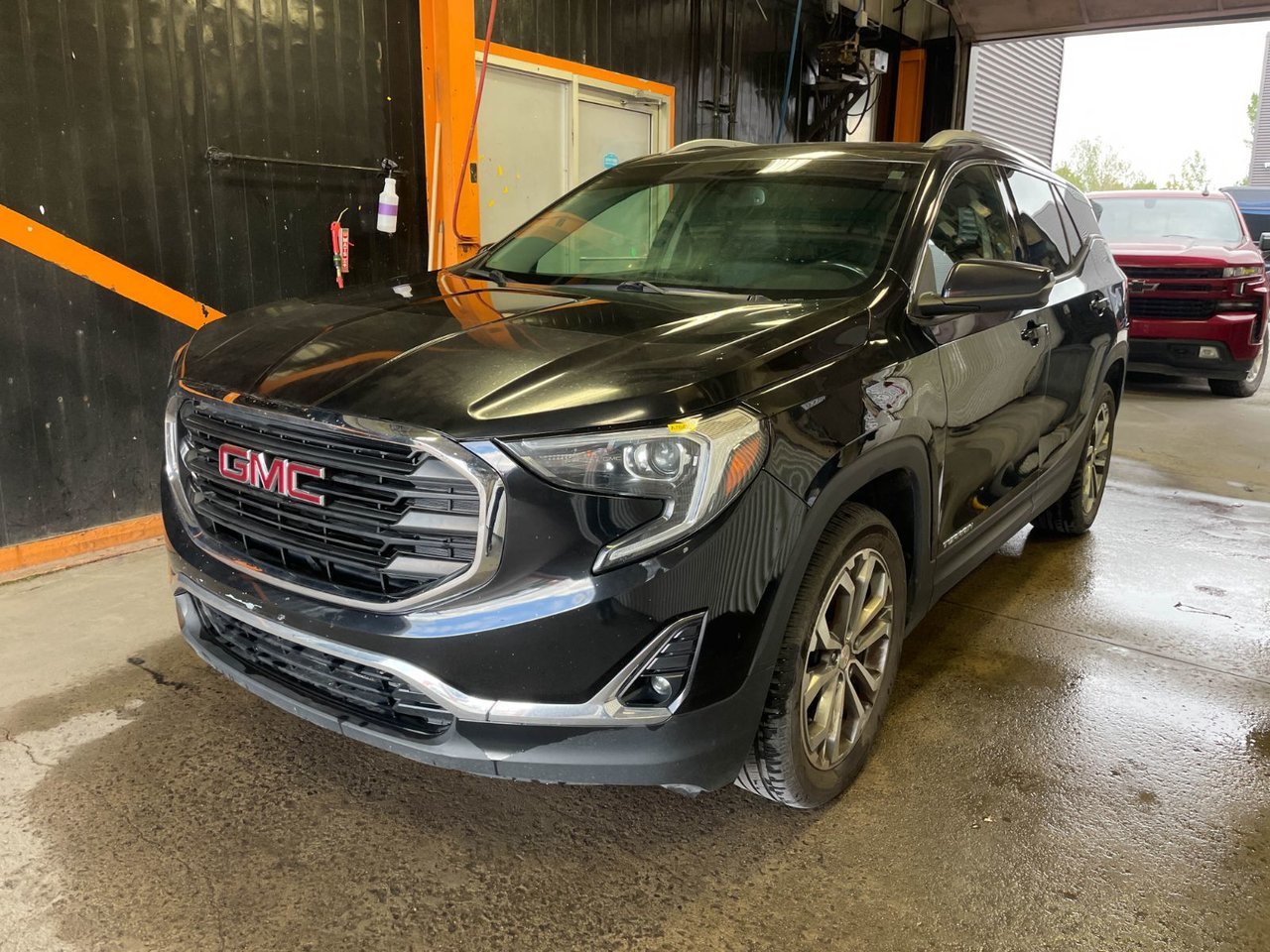 GMC Terrain SLT AWD CUIR *2.0L TURBO* TOIT *CARPLAY*HAYON ELEC 2019 Noir Saint-Jérôme - photo #0