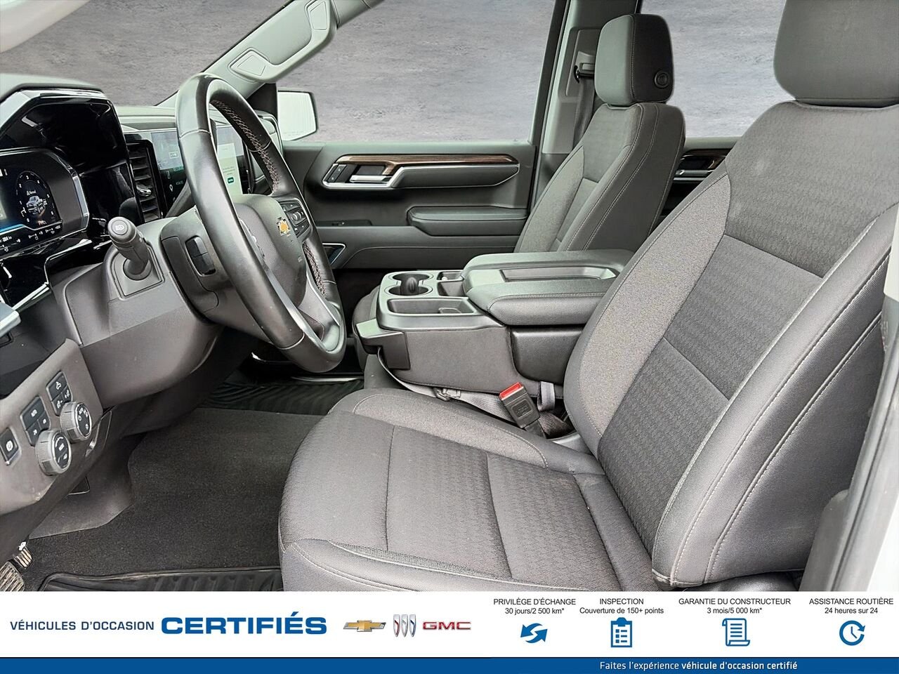 2025 Chevrolet Silverado 1500 LT cabine multiplace 4RM 157 po White Montmagny - photo #6