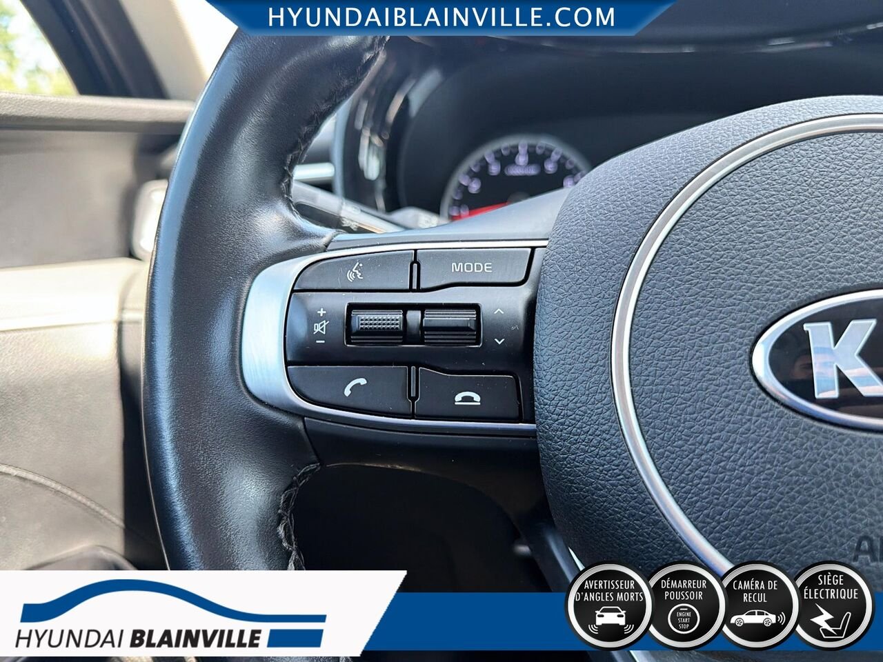 Kia K5 2021 Noir Blainville - photo #13