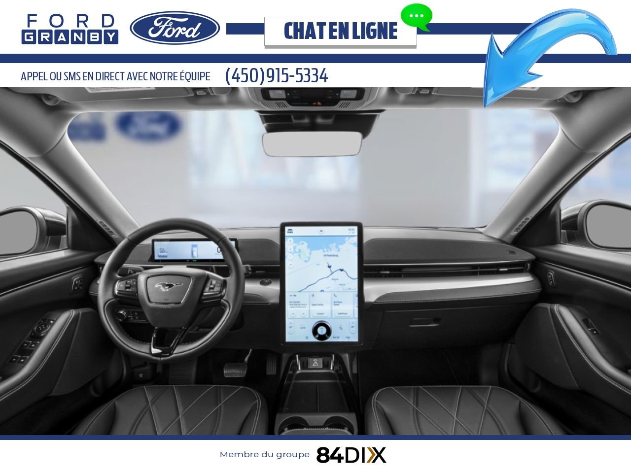 Ford Mustang Mach-E 2025 Gris glacier métallisé trois couches Granby - photo #4