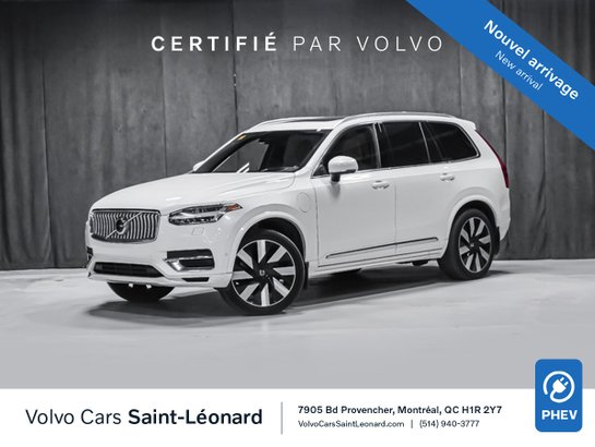 Volvo XC90 Plug-In Hybrid T8 ULTRA BRIGHT HARMAN KARDON 7 PLACES 2025 Blanc