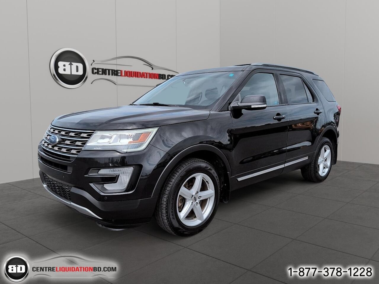 Ford Explorer XLT 2.3L ECOBOOST AWD | BD0384 2017 Noir Granby - photo #0