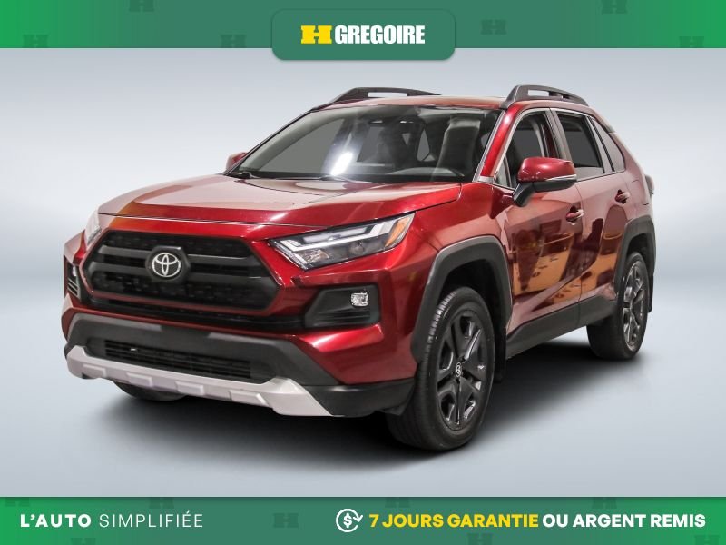 Toyota Rav 4 820182 | Trail AWD AUTO A/C CUIR TOIT NAV MAGS CAM BLUETOOT 2023 Rouge Laval - photo #2