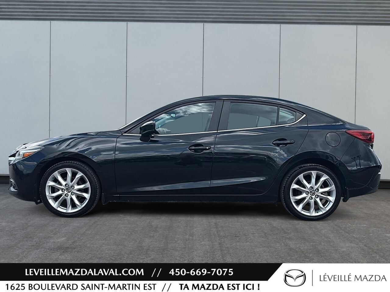 Mazda Mazda3 GT BM 2018 Noir Laval - photo #7