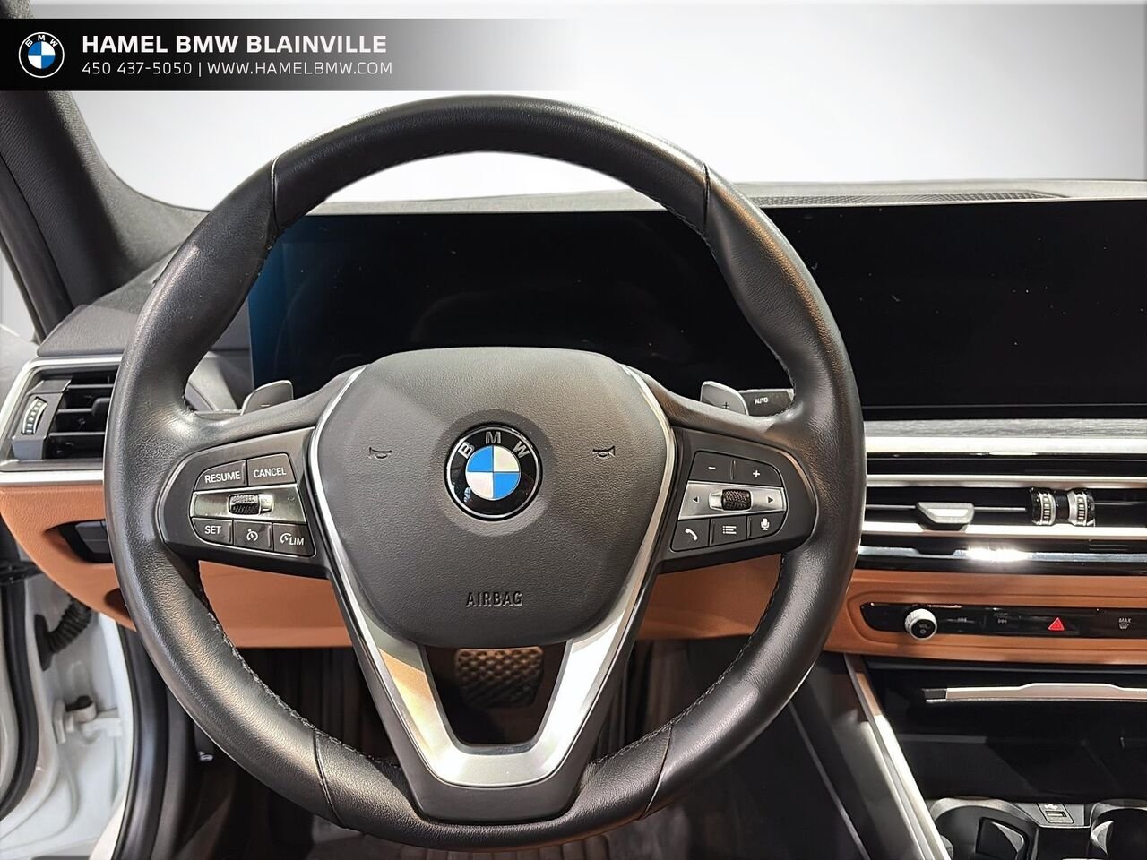 2023 BMW 3 Series 330i xDrive berline White Blainville - photo #11