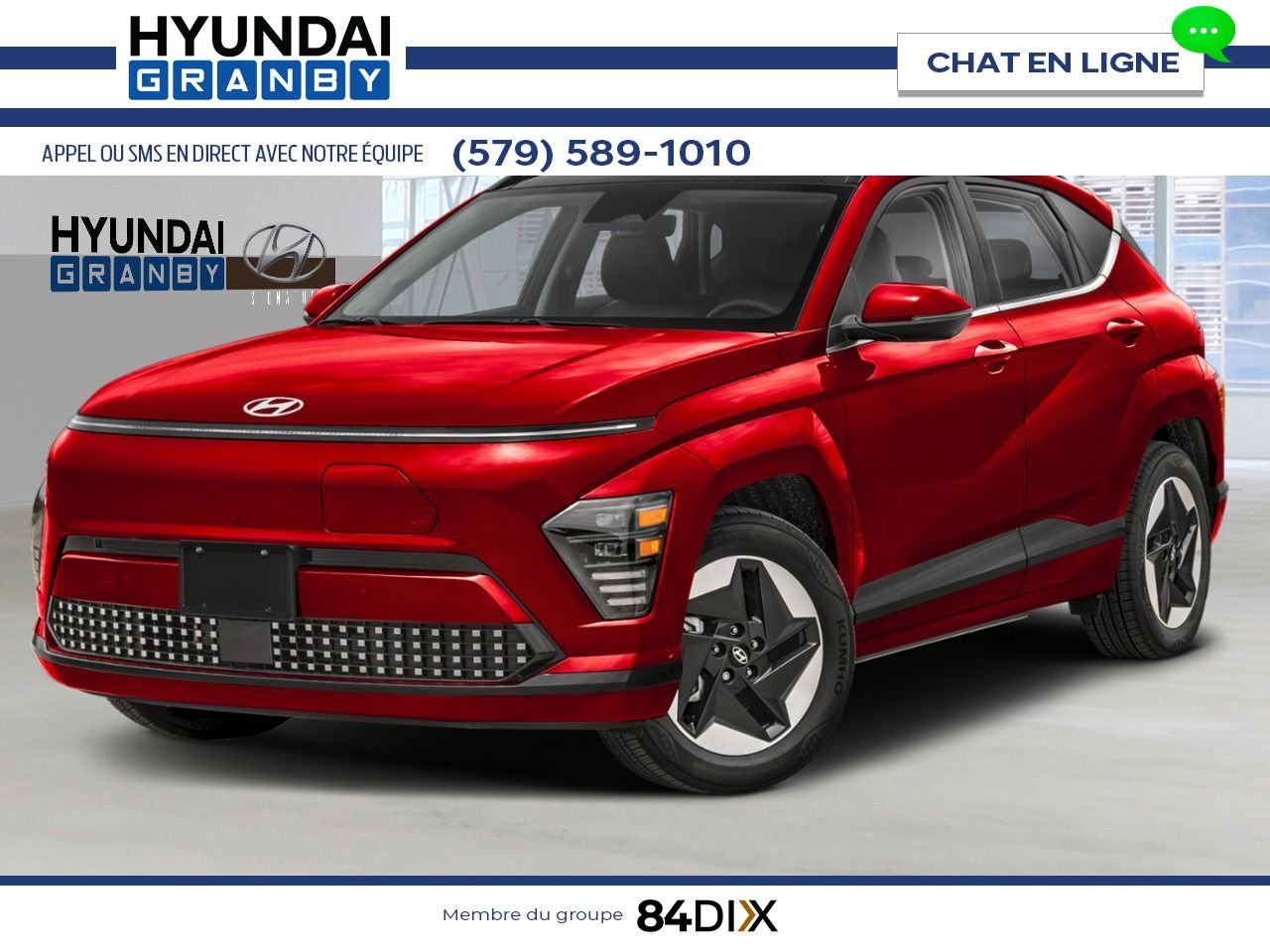 2026 HYUNDAI Kona Electric Ultimate Red Granby - photo #0