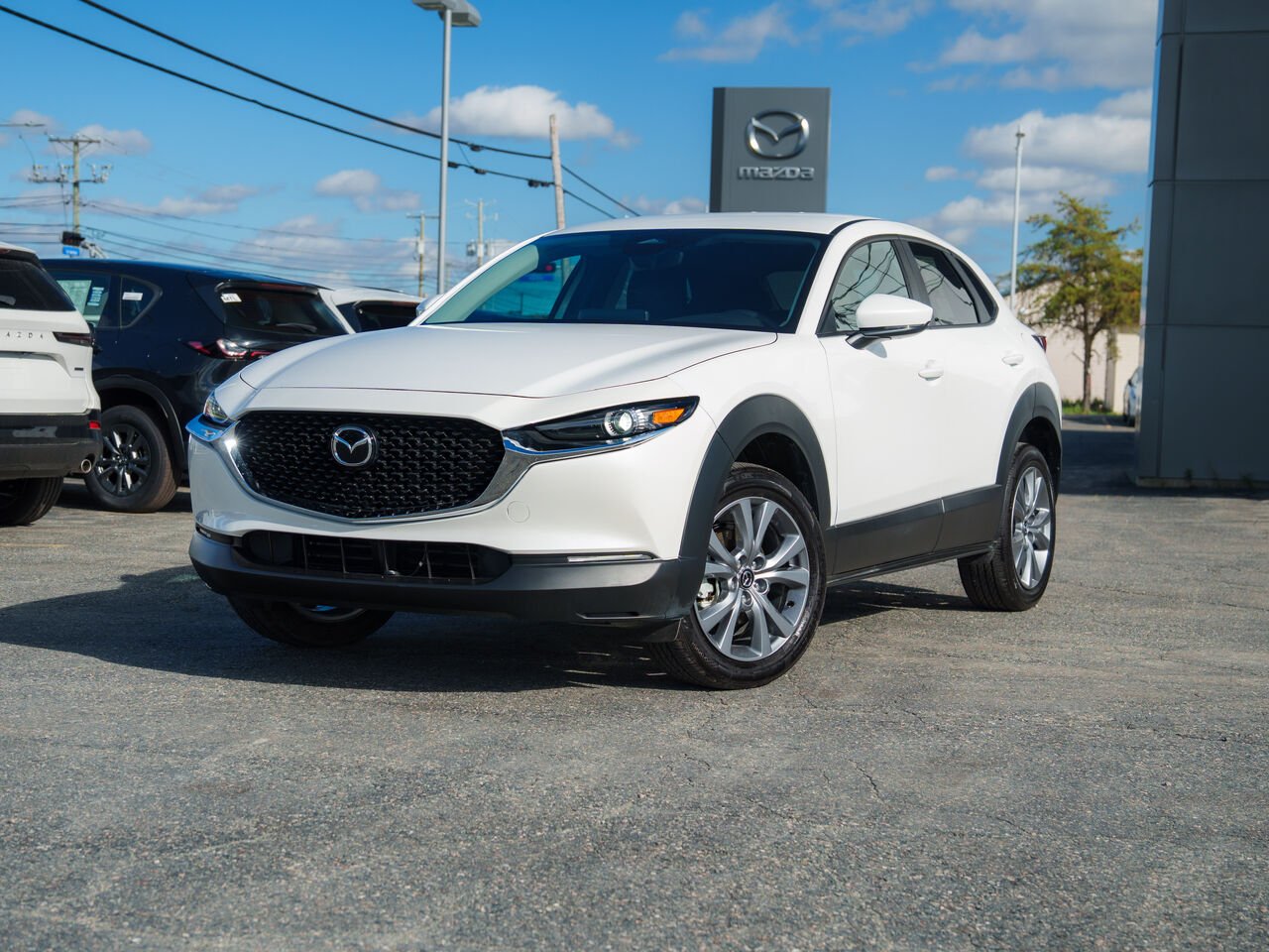 MAZDA CX-30 26152 | GS TI 2026 Blanc neige nacré Val-d'Or - photo #0