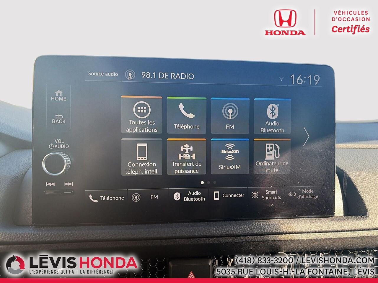 2024 Honda CR-V EX-L hybride EX-L Traction Intégrale White Lévis - photo #30
