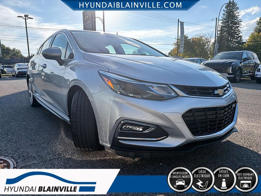 2018 Chevrolet Cruze Premier 1.4L à hayon 4 portes Silver