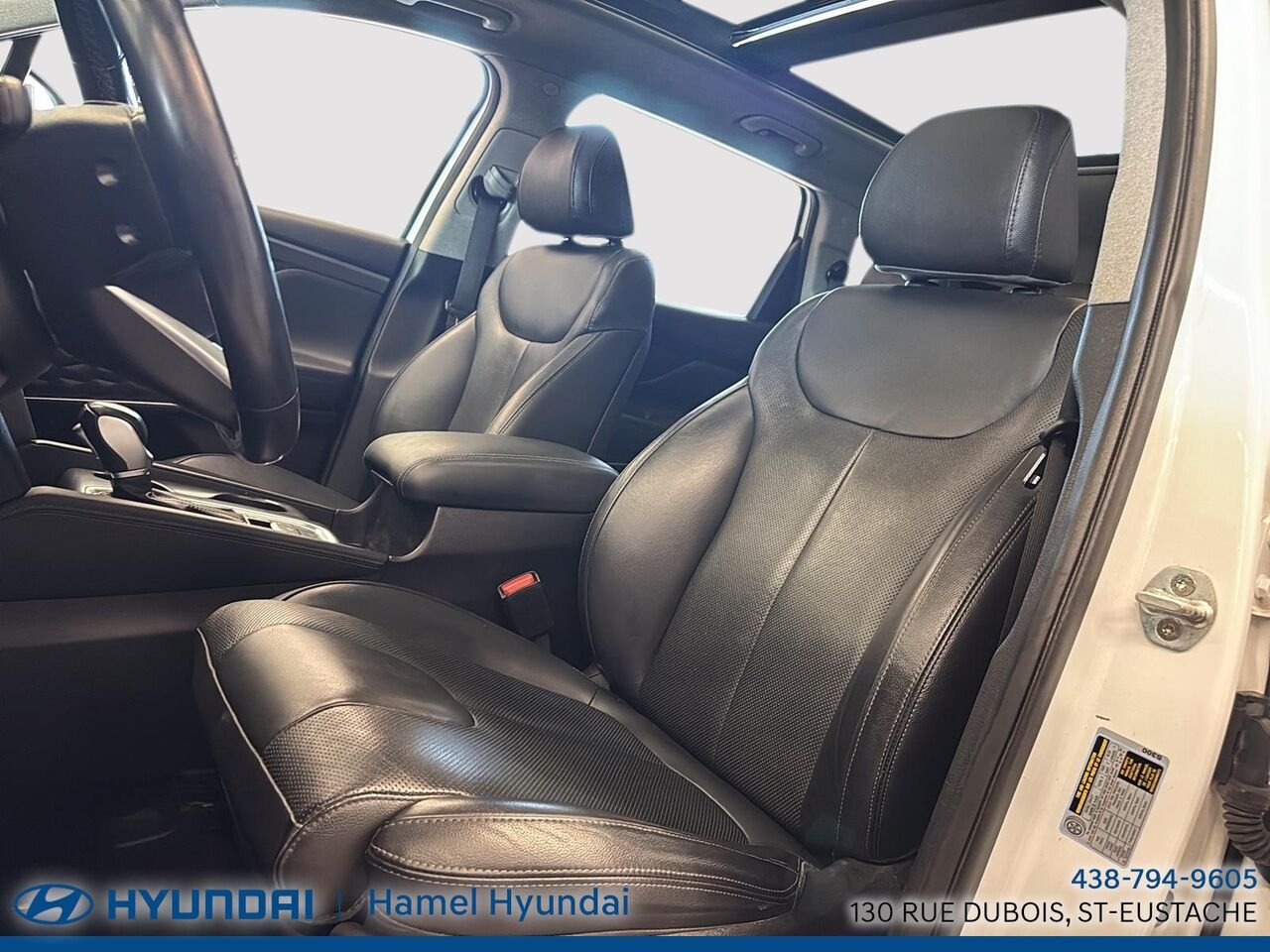 Hyundai Santa Fe 2019 Blanc Saint-Eustache - photo #8