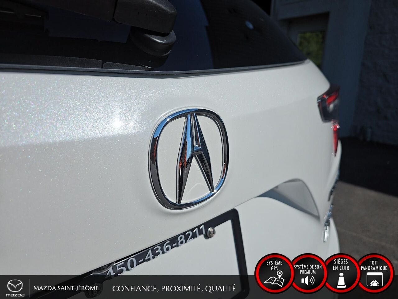2020 Acura RDX White Ste-Agathe des Monts - photo #7
