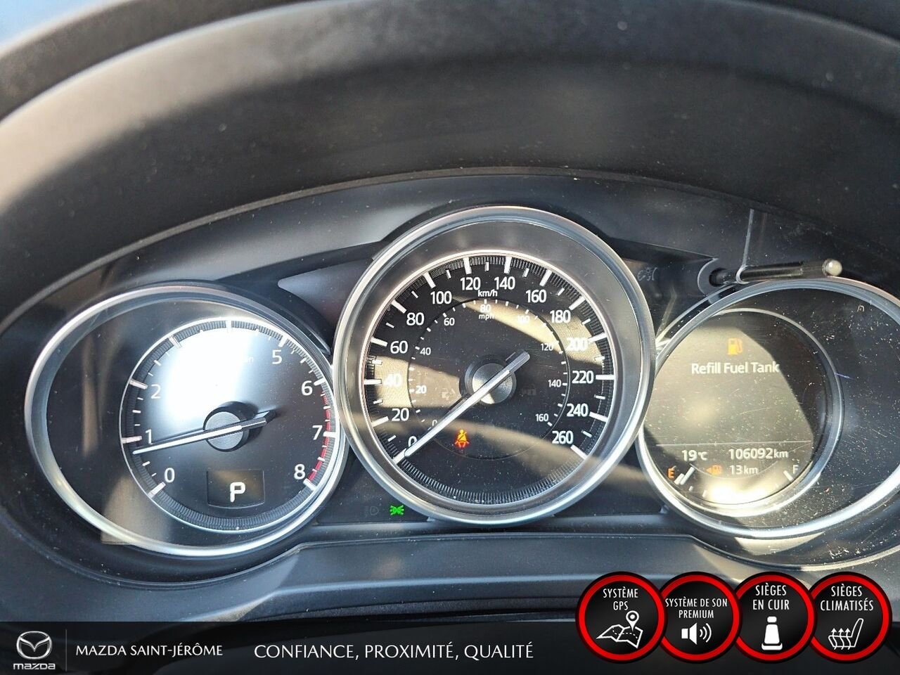 2019 Mazda CX-5 GT | TOIT OUVRANT | CUIR | NAVIGATION | AWD White Saint-Jérôme - photo #16