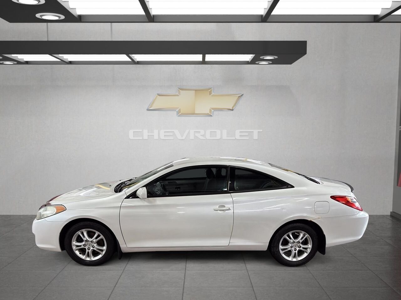 TOYOTA CAMRY SOLARA SE 2005 Blanc Saint-Hyacinthe - photo #4