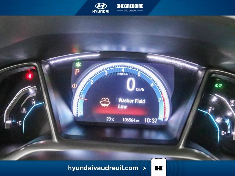 Honda Civic YA887 | EX TOIT OUVRANT 2019 Bleu Laval - photo #25