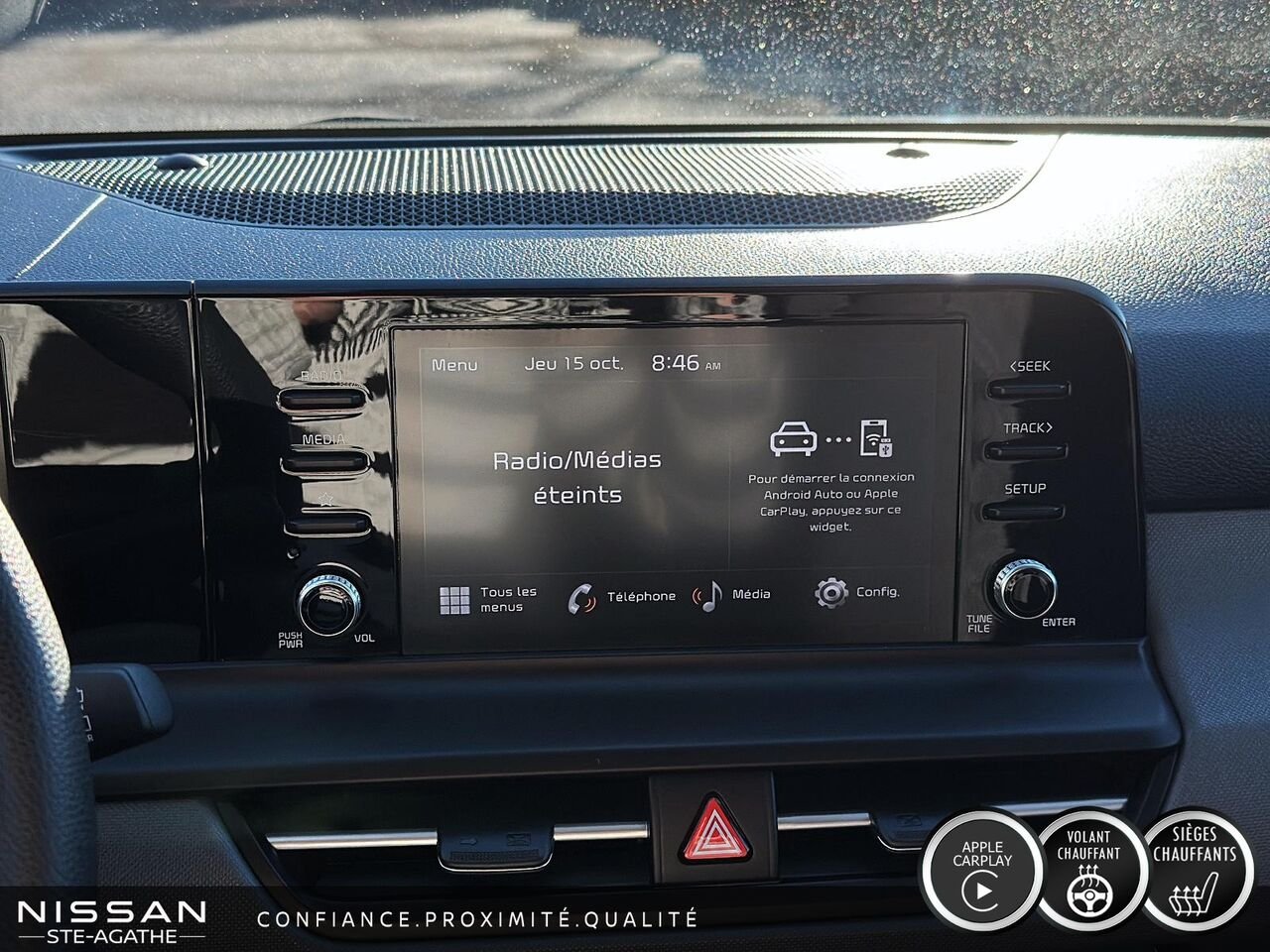 2024 Kia Seltos LX TI | 1 PROPRIÉTAIRE | CARPLAY | ANGLES MORTS | CAMÉRA DE RECUL White Saint-Jérôme - photo #18