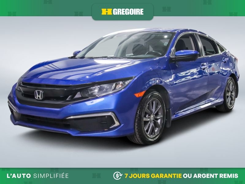 Honda Civic EX AUTO A/C MAGS TOIT CAM RECUL BLUETOOTH 2021 Bleu