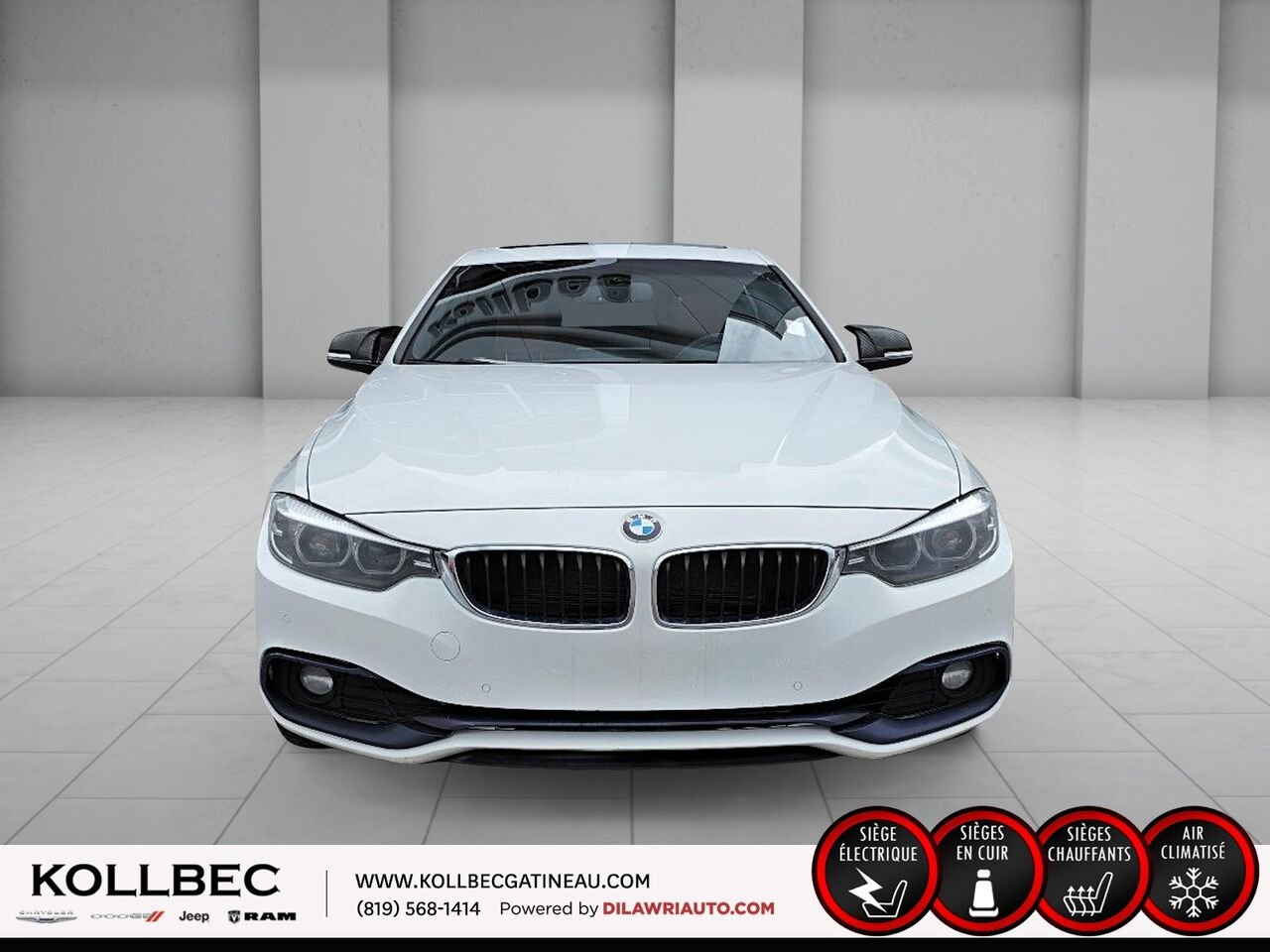 2018 BMW Série 4 U19530 | 430i xDrive White Gatineau - photo #11