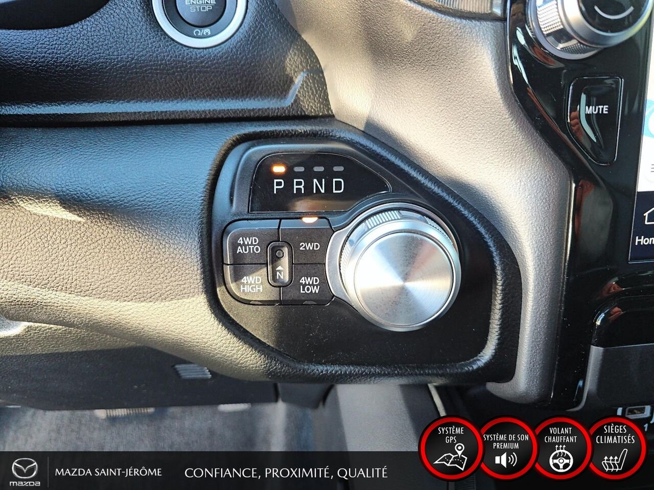 Ram 1500 Sport | caisse de 5 pi 7 po | CUIR | 4X4 | 2022 Blanc Saint-Jérôme - photo #19