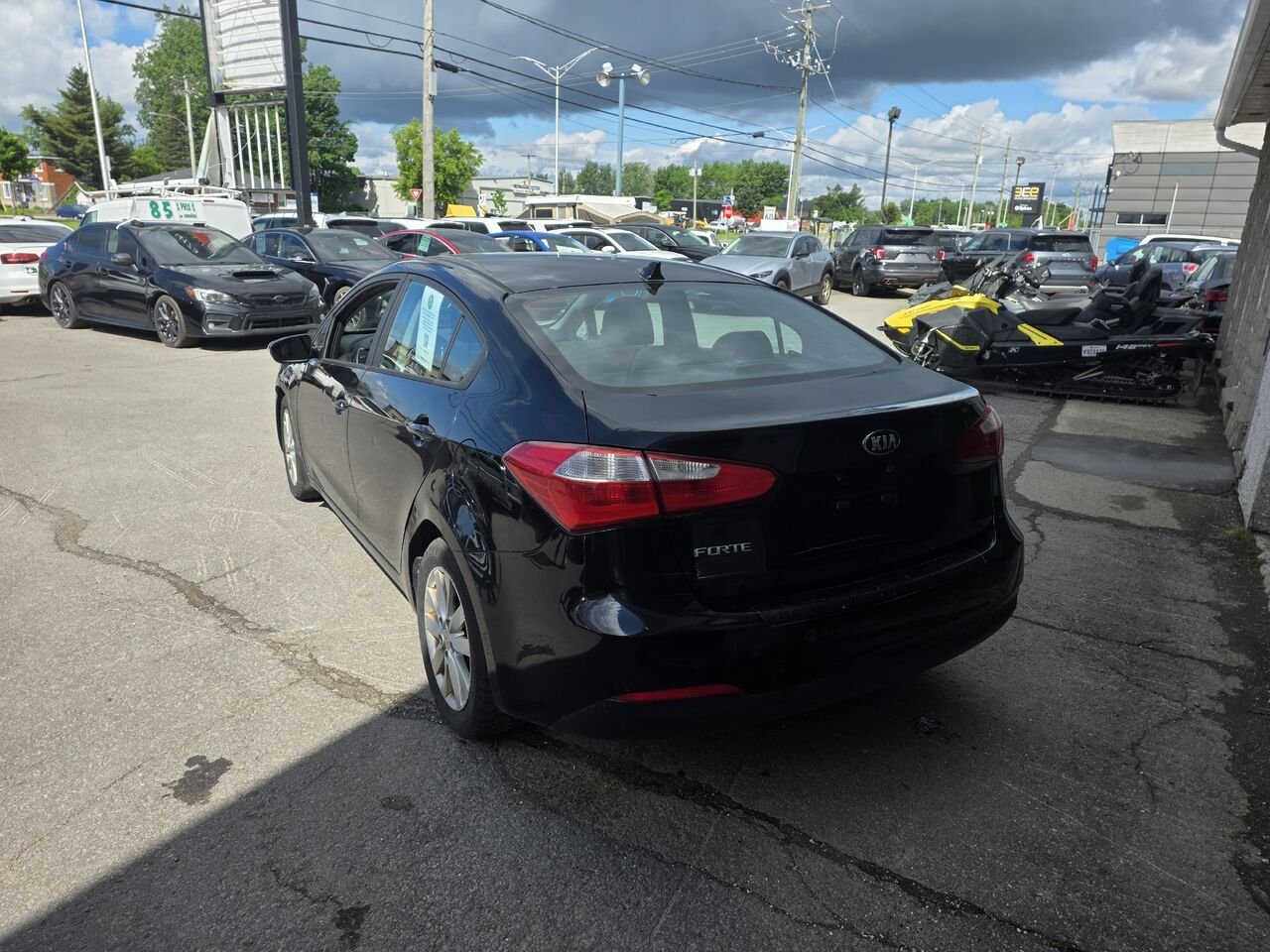 Kia Forte 2015 Noir Longueuil, - photo #2