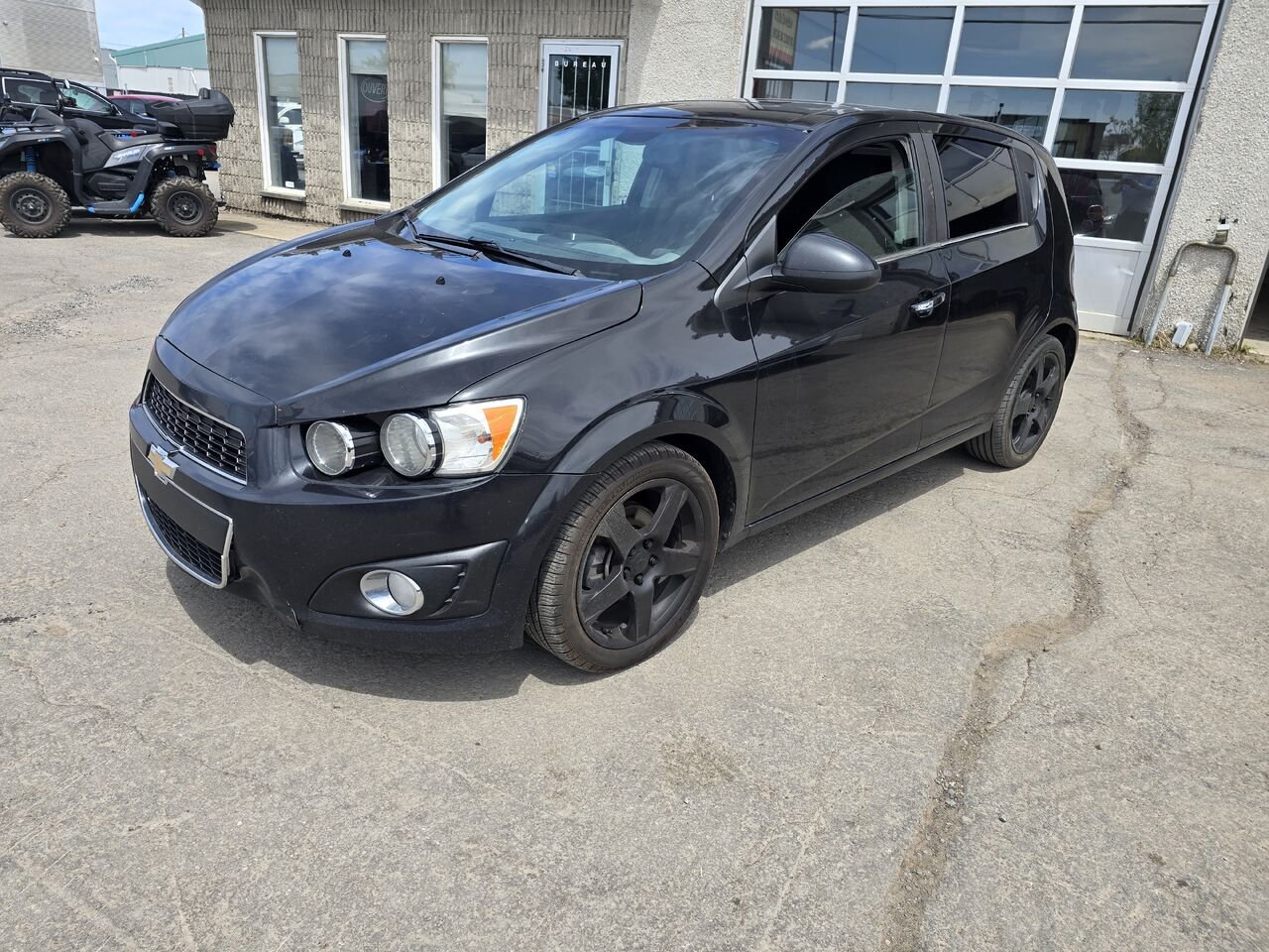2014 Chevrolet Sonic Black  - photo #1