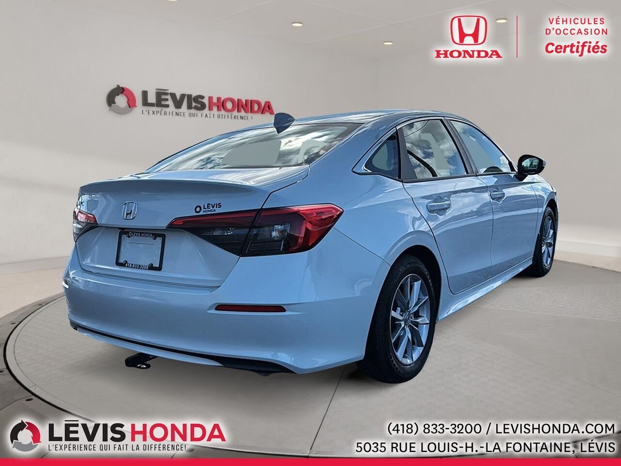 2024 Honda Civic EX EX CVT White Lévis - photo #9