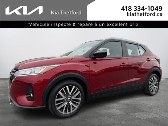 2021 Nissan Kicks SV 2 TONS PNEUS D'HIVER DEMARREUR PAS ACCIDENTE Red