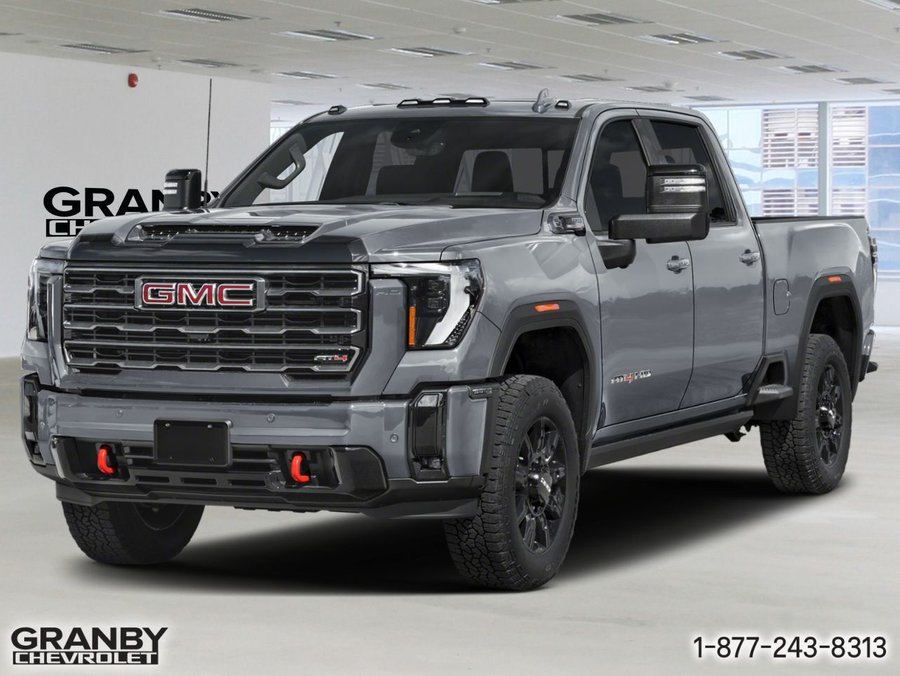 GMC Sierra 2500HD K2500 HD SIERRA CREW CAB AT4 STD/BOX DURAMAX (4SB) 2026 Argent métallisé