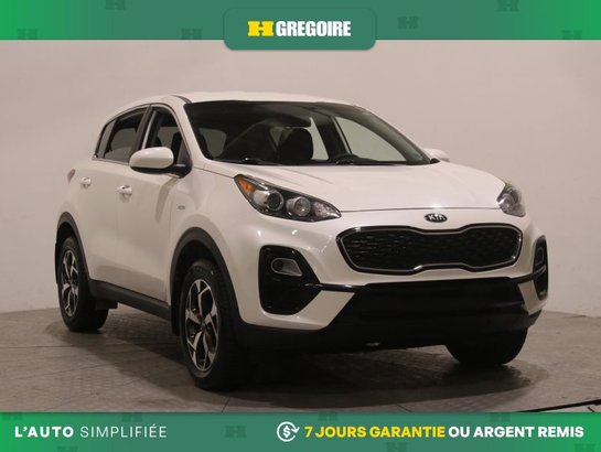 2020 Kia Sportage LX AWD AUTO AC GR ELECT MAGS CAM RECUL BLEUTOOTH White