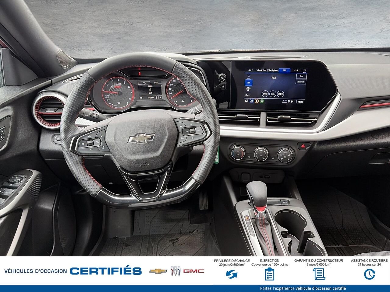 CHEVROLET TRAX 1RS 1RS 4 portes TA 2024 Rouge Montmagny - photo #8