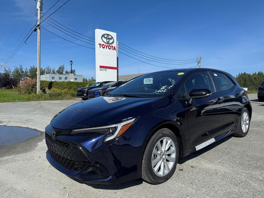 Toyota Corolla à hayon CVT 2027 2027 Bleu héliographique