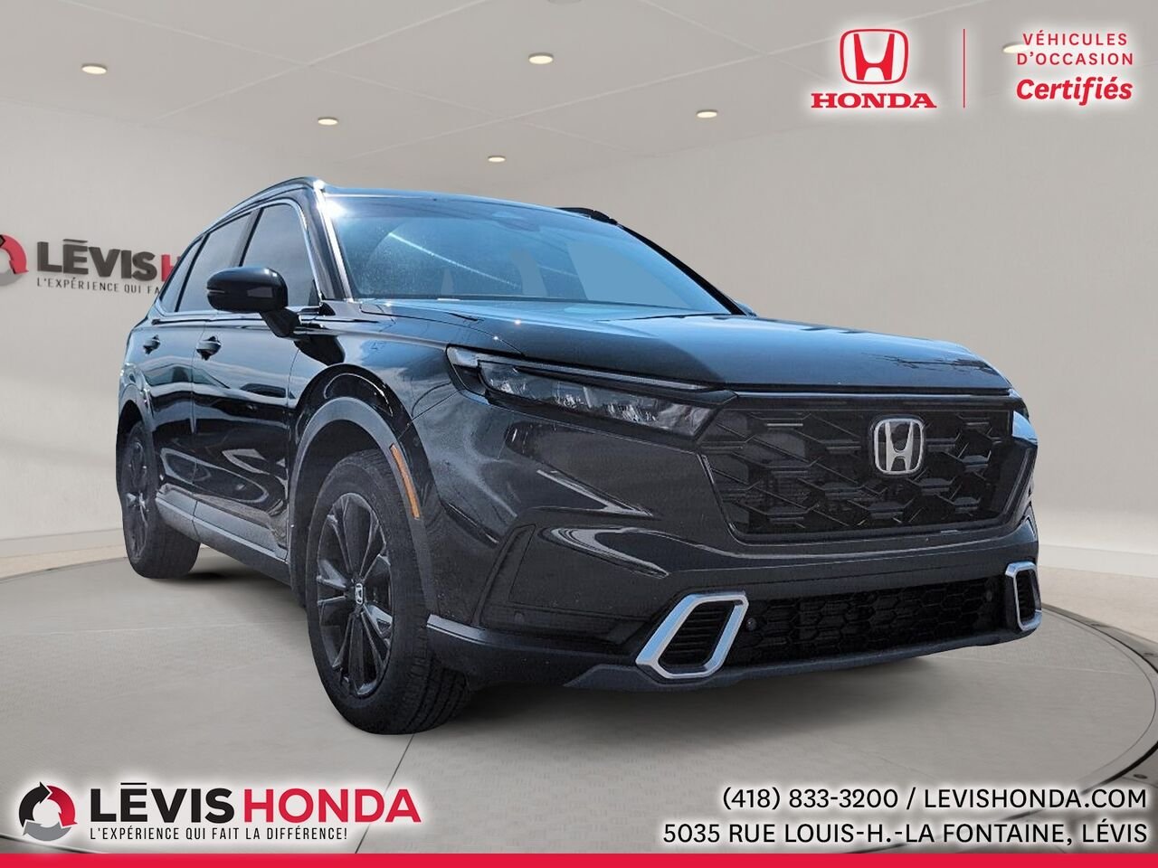 2025 Honda CR-V Touring Hybride AWD Touring Traction Intégrale Black Lévis - photo #4