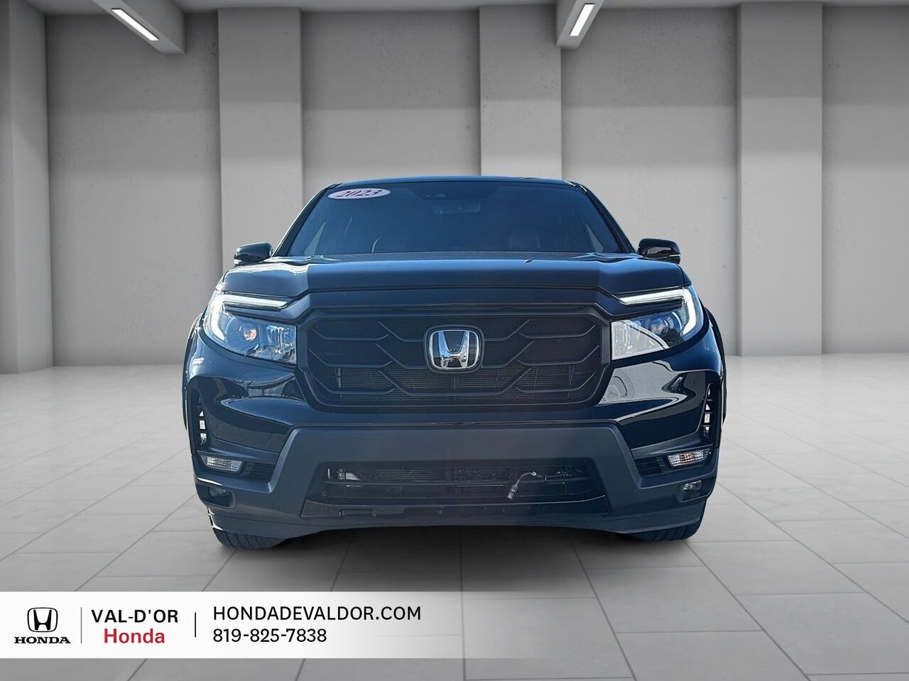 Honda Ridgeline BLACK EDITION KIT HPD BOITE DE FIBRE 2023 Noir Val-d'Or - photo #1