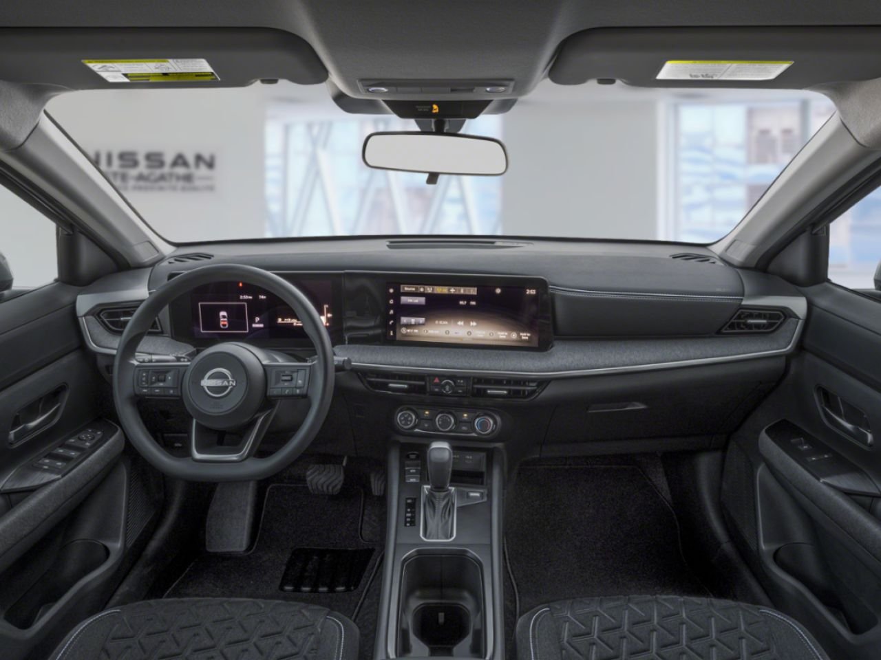 Nissan Kicks 2026 Blanc d'Aspen triple couche/Noir intense Ste-Agathe des Monts - photo #3