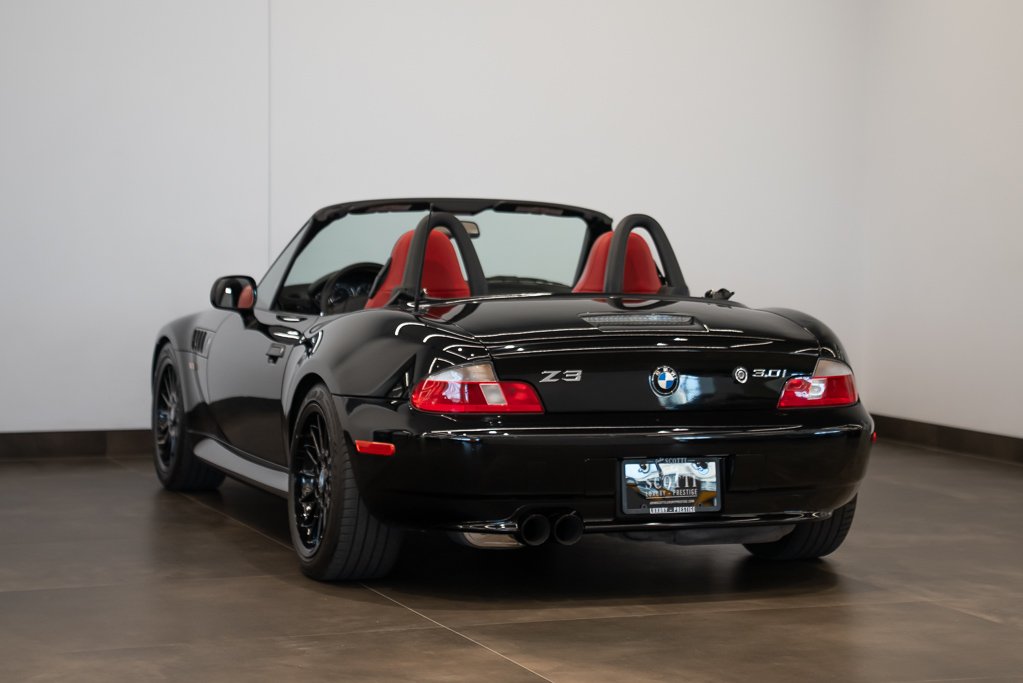 2001 BMW Z3 Z3 Roadster 3.0i Black Kirkland - photo #5